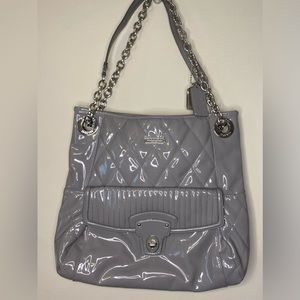 Patent Leather Coach Bag